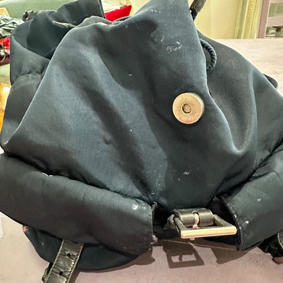 Navy Nylon Backpack - Picture 13 of 16